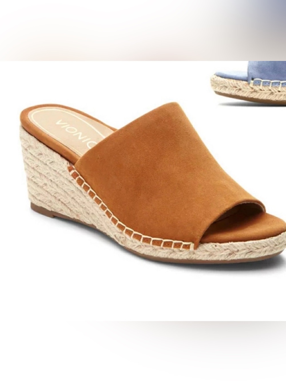 Vionic Kadyn Espadrille Wedge Slide Size 8.5
